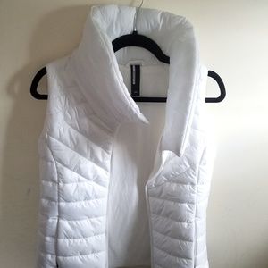 White Winter Vest